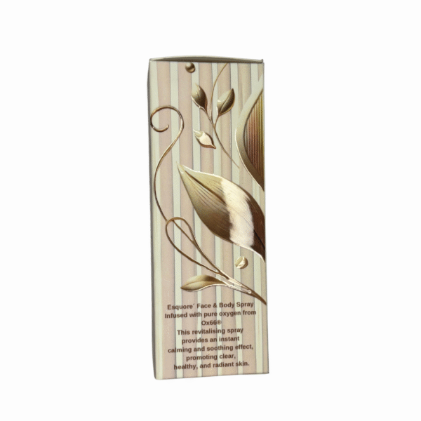Esquore’ Face & Body Spray infused with pure oxygen