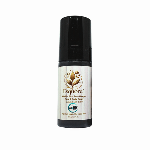 Esquore’ Face & Body Spray infused with pure oxygen